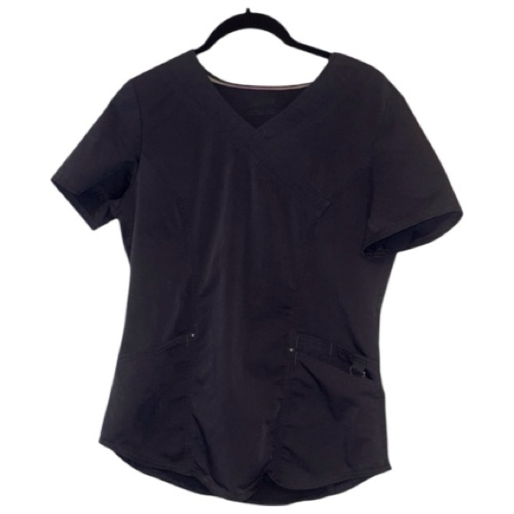 Scrubstar Women's Classic Black Blouse